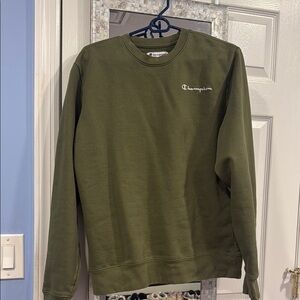 Champion Olive Green Sweatshirt